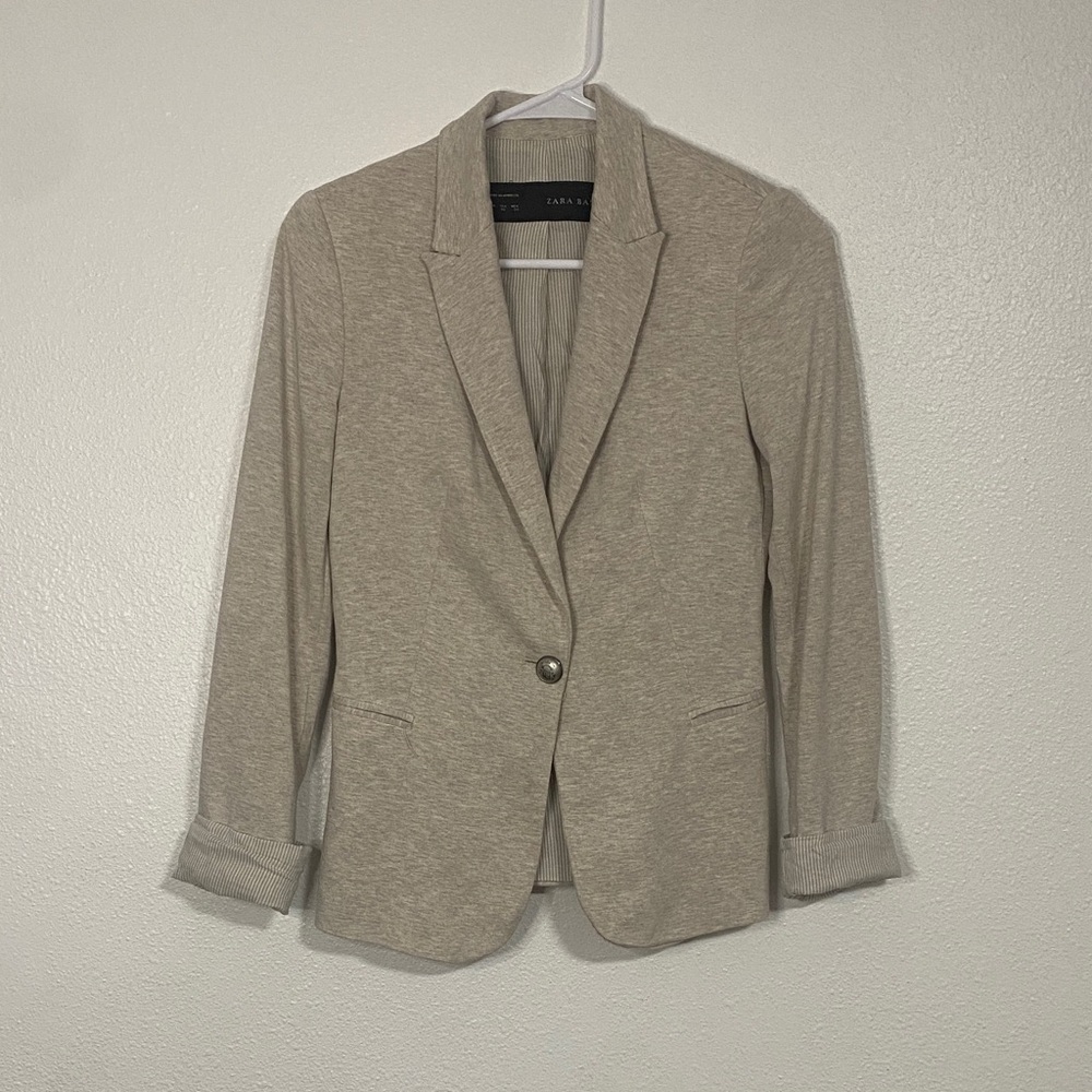 Zara Light Tan Blazer
